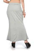 Lycra Solid Saree Petticoat for Women 