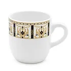 Ceramic Tea & Coffee Cup, White, Pack of 6 