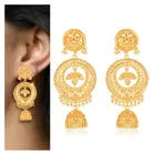 Oxidised Gold Plated Earrings for Women & Girls 
