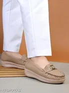 Shoetopia Synthetic Loafers for Women 