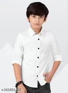 Solid Long Sleeve Shirt for Boys 