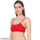 Cotton Silk Solid Bras for Women, Assorted, Pack of 4 