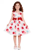 Printed Party Wear Dress for Girls 