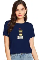 Half Sleeves Printed T-shirt for Women & Girls 