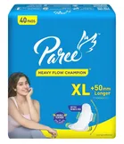 Paree Dry Feel Sanitary Pads For Women (XL) (Pack Of 40)