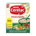 Nestle Cerelac 5 Grains & Vegetables Baby Cereal (18 To 24 Months) 300 g