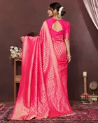Banarasi Silk Zari Woven Saree for Women 