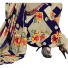 Crepe Floral Print Unstitched Suits Fabric for Women 