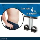 Double Spring Tummy Trimmer with Ab Wheel Roller 