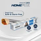 HomeFoil 25 Meter Silver Embossed Food Wrapping Aluminium Foil