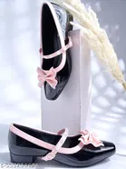Solid Synthetic Comfort Square Toe Ballerinas 
