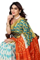 Art Silk Printed Saree for Women 