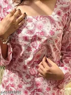 Floral Viscose Rayon A-line Kurti for Women, Pack of 2 