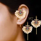 Brass Gold Plated Ear cuff for Women 