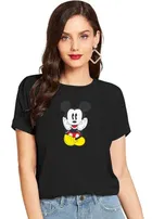 Half Sleeves Printed T-shirt for Women & Girls 