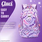 Polyester Backpack Bag, Purple