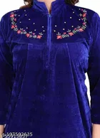 Velvet Nightdress Set for Women 