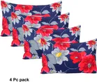 Grover Big Floral Pillow Covers Pack of 4 Floral Multicolor