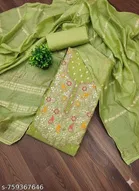 Silk Blend Jaipuri Designs Embroidery Kit 