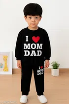 Hoisery Printed Clothing Set for Boys 