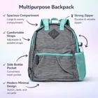 Urban Lite Grey & Mint Everyday Backpack