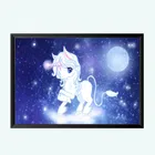 Polyester Unicorn Wall Photo Frame 