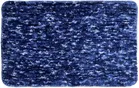 Polyester Textured Doormat, Navy Blue 