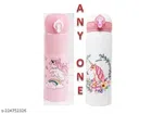 Stainless Steel Vacuum Insulated Water Bottle for Kids (Pink, 500 ml)