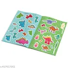 Dinosaurs And Unicorn Sticker Book for kids 