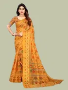 Cotton Printed Saree for Women 