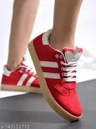 Shoetopia Girls Sneakers Red 