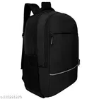 Polyester Backpack for Men & Women, Black