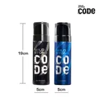 वाइल्ड स्टोन कोड क्रोम & टाइटेनियम बॉडी परफ्यूम 2X150 ml