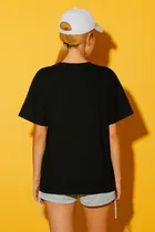 Round Neck Printed T-Shirt for Women 