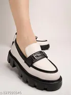 Shoetopia Colorblocked Loafers for Women 