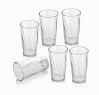 Set of 6 Marito Plastic Glass
