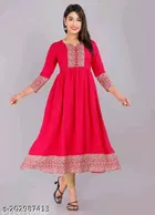 Viscose Rayon Printed Kurti for Women 