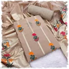 Cotton Blend Unstitched Suits for Women 