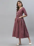 Cotton Printed Anarkali Kurti for Women 