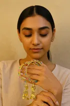 Metal Gold Plated Bangles for Women 