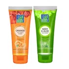 Astaberry Neem Face Wash with Orange Face Scrub (Pack of 2, 60 ml)