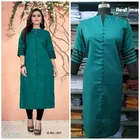 Solid Cotton Kurti for Women 