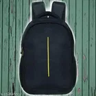 Nylon Backpack for Men & Women, Black