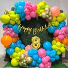 8th Happy Birthday Balloon Decoration Kit, Multicolor, Pack Of 68