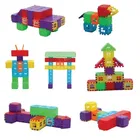Plastic 65 Pcs Building Blocks Toy Set 