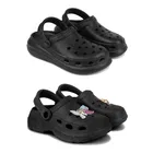 Clogs for Women, Pack of 2 (Multicolor, 5)