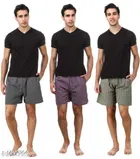 Cotton Blend Shorts for Mens 