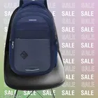 Cotton Backpack for Men & Women, Black