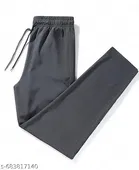 Cotton Pants for Men, Grey 