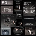 boAt Airdopes 161 ANC Elite w/ ANC, 50 HRS Playback, ASAP Charge & ENx Technology Bluetooth  